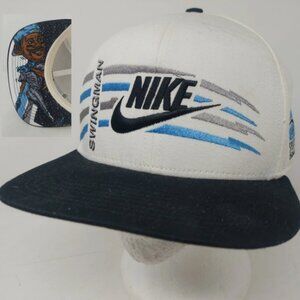 VTG Ken Griffey Jr Swing Man Nike Baseball Sport Specialties SnapBack Hat